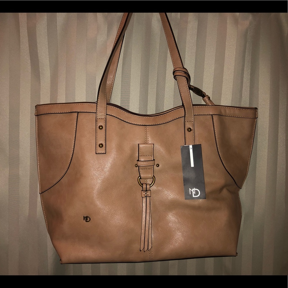 New Directions Leather Handbag